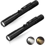 Latarka Laryngologiczna - Aluminiowa ( dwa kolory światła )  - 3