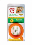 Gryzak Chewy Tubes Baby Q Gładki Pomarańczowy (Etap.1) - 2