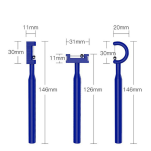 Narzędzia do pionizacji i lateralizacji języka 3szt. - 6
