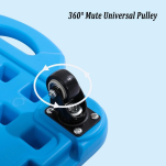 Deskorolka do terapii sensorycznej - Ruchowej Platforma z metalowymi kółkami - 5