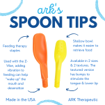 Spoon Tip - Łyżeczka , Końcówka masująca do wibratora, do głoski R - GUZKOWATA - 3