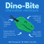 DINO-BITE - Gryzak Naszyjnik Dinozaur - 20