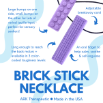 BRICK STICK - Gryzak, Naszyjnik w kształcie Klocka - 27