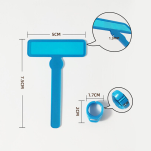 Ramka do nauki czytania , skupienia nad wierszami tekstu. - 3