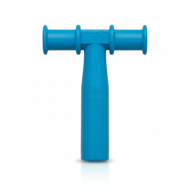 Gryzak Chewy Tubes T - Niebieski / Gruby