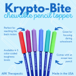 KRYPTO-BITE - Gryzak Kryształ - na kredkę lub ołówek - 16