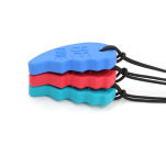 Gryzak naszyjnik dwuczęściowy w kształcie Serca - 9