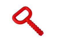 Gryzak Chewy Tubes Super Chew Czerwony z Wypustkami - 2