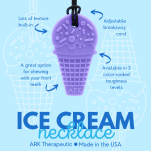 Gryzak naszyjnik ARK Ice Cream w kształcie Loda - 14