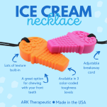 Gryzak naszyjnik ARK Ice Cream w kształcie Loda - 15