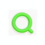 Gryzaki Chewy Tubes P & Q Gładkie Zielone 2szt (Etap.1) - 3