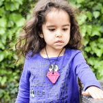 Gryzak naszyjnik w kształcie Diamentu - 13