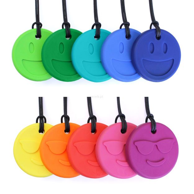 ARK SMILEY FACE - Gryzak, Naszyjnik