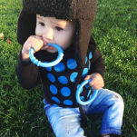 Gryzak ARK BABY Ring z Wypustkami - 8