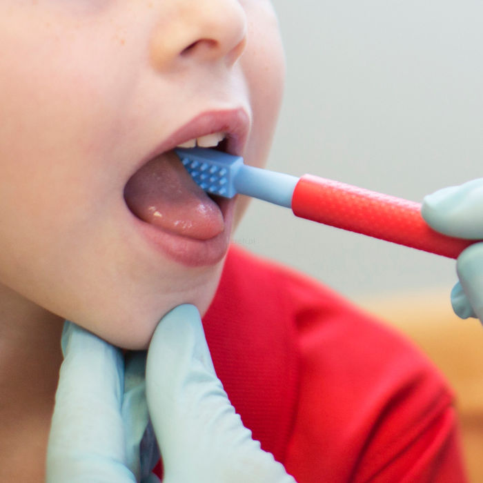 Ćwiczenia logopedyczne usprawniające motorykę narządu mowy.